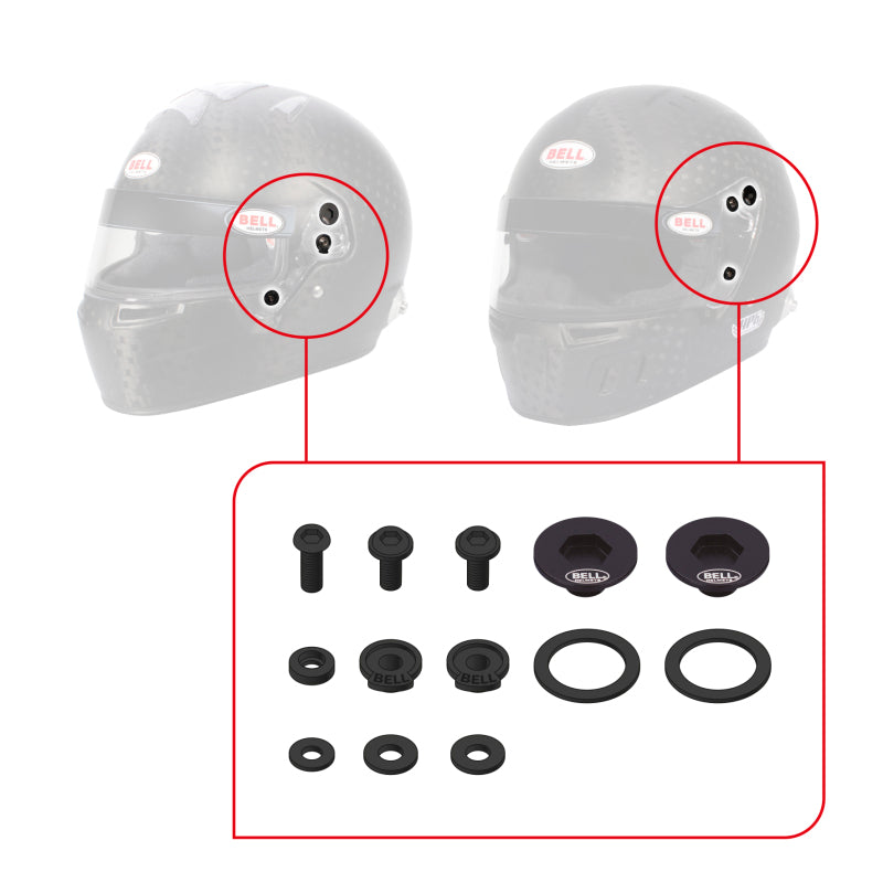 Bell SV (SE07/SE077/SE06) Pivot Kit - Pink