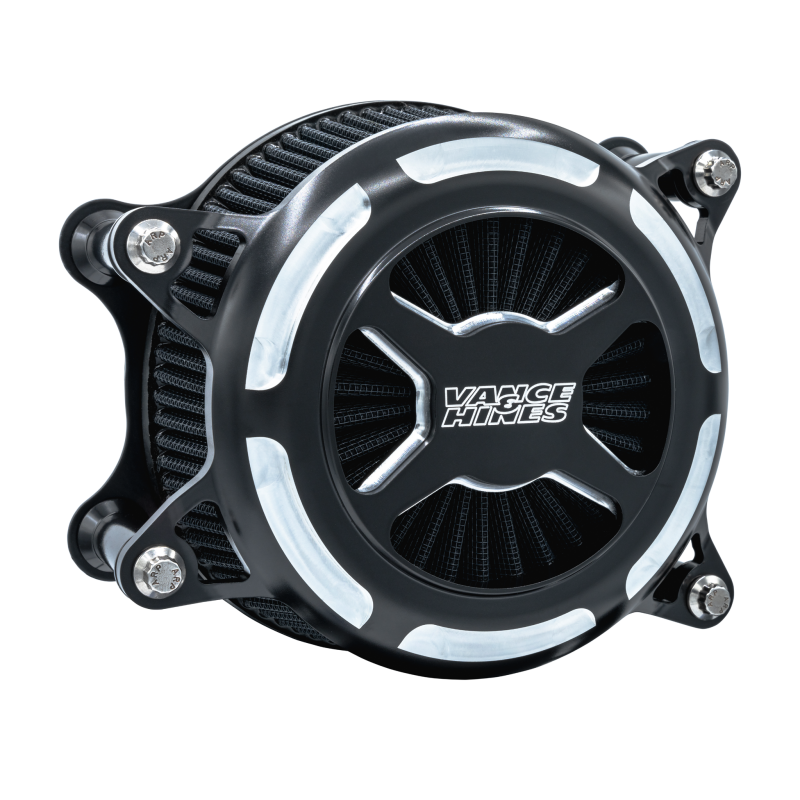 Vance & Hines 23+ HD Road/Street Glide V02 X Air Intake - Black Contrast