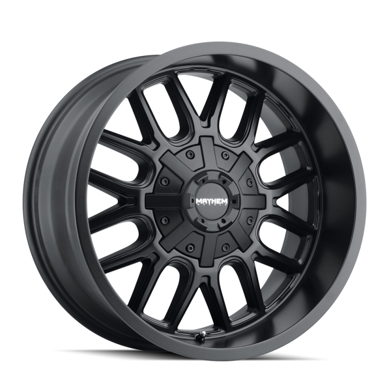 Mayhem 8107 Cogent 17x9 / 8x165.1 BP / -12mm Offset / mm Hub Matte Black Wheel