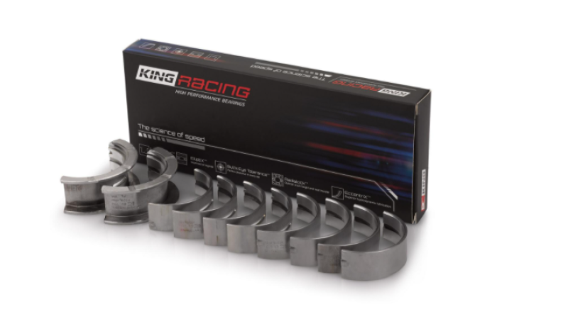 King Engine Bearings General Motors 262/ 267/ 302/ 307/ 327/ 350 (Size +0.020) Main Bearing Set