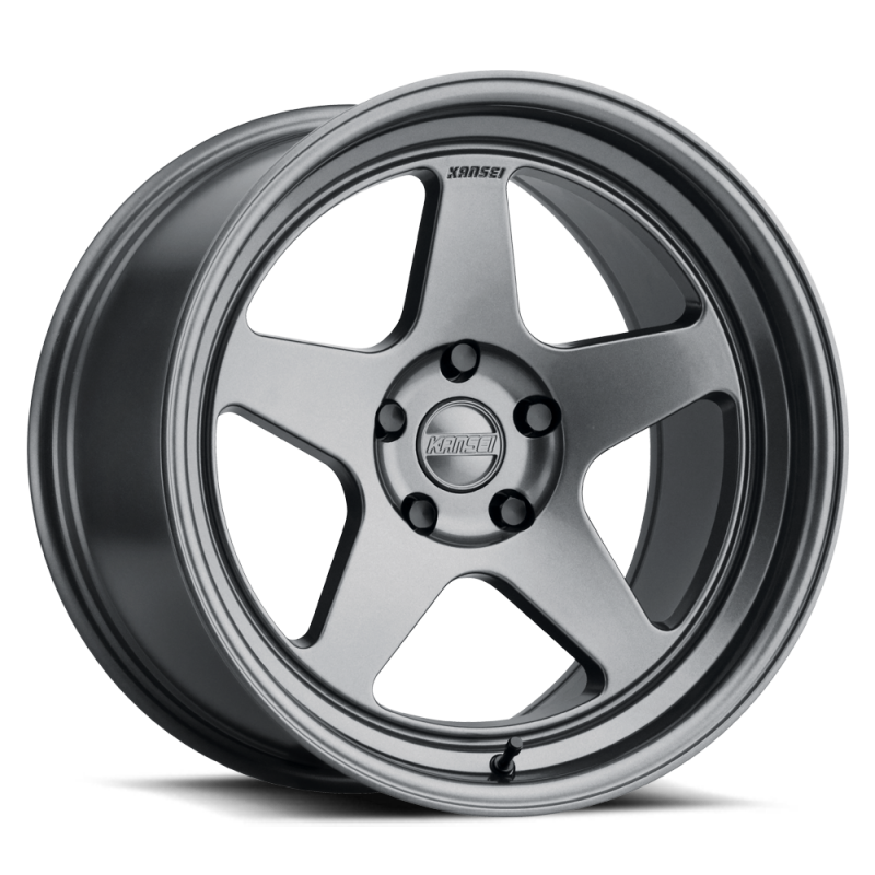 Kansei K12G Knp 17x9in / 5x114.3 BP / 35mm Offset / 73.1mm Bore - Gunmetal Wheel