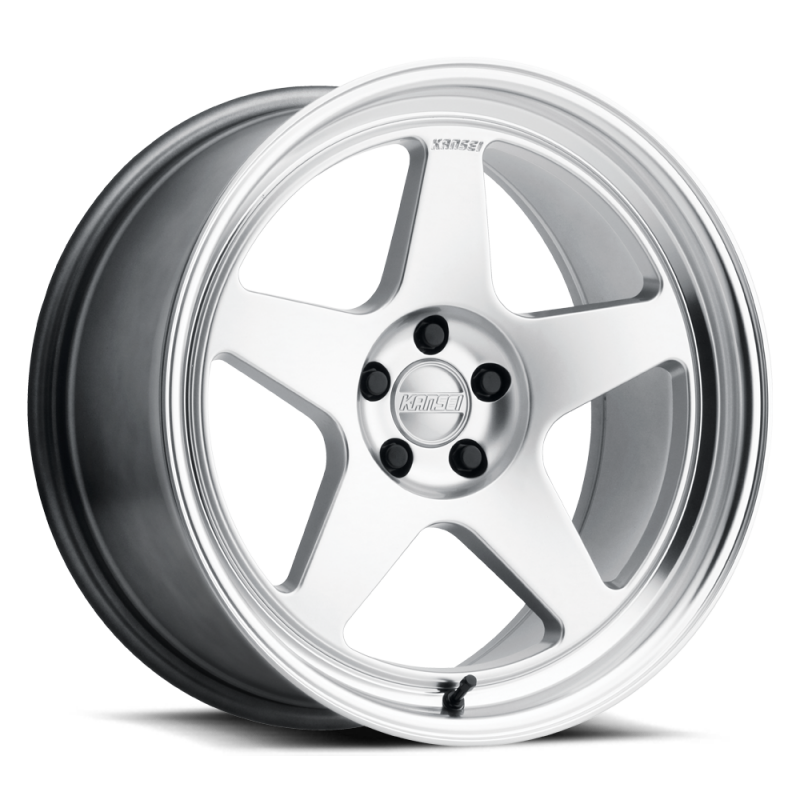 Kansei K12H Knp 17x9in / 5x114.3 BP / 35mm Offset / 73.1mm Bore - Hyper Silver Wheel