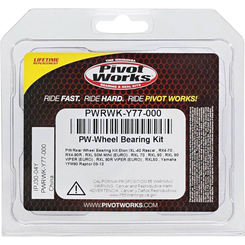 Pivot Works E-TON IXL-40 Rascal Rear Wheel Bearing Kit