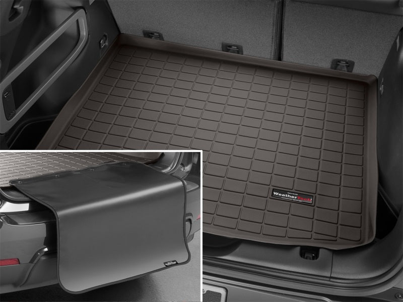 WeatherTech 2025 Lexus LX Hybrid Cargo Liner w/ Bumper Protector - Cocoa
