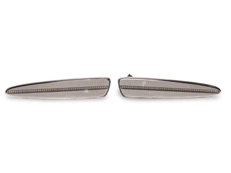 Raxiom 05-13 Chevrolet Corvette C6 Axial Series LED Side Markers- Clear