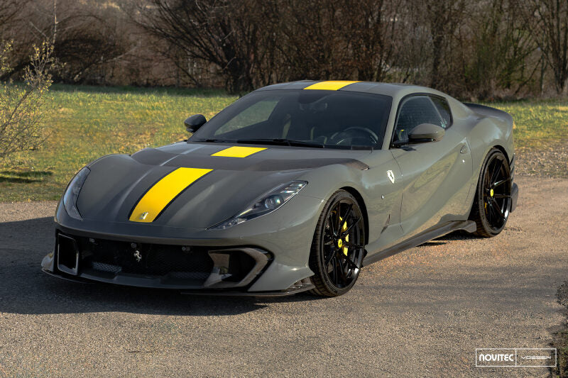 Vossen x Novitec NF10 21x10 - 5x114.3 BP - ET32 - Gloss Black Ferrari 812 Superfast/GTS Front Wheel