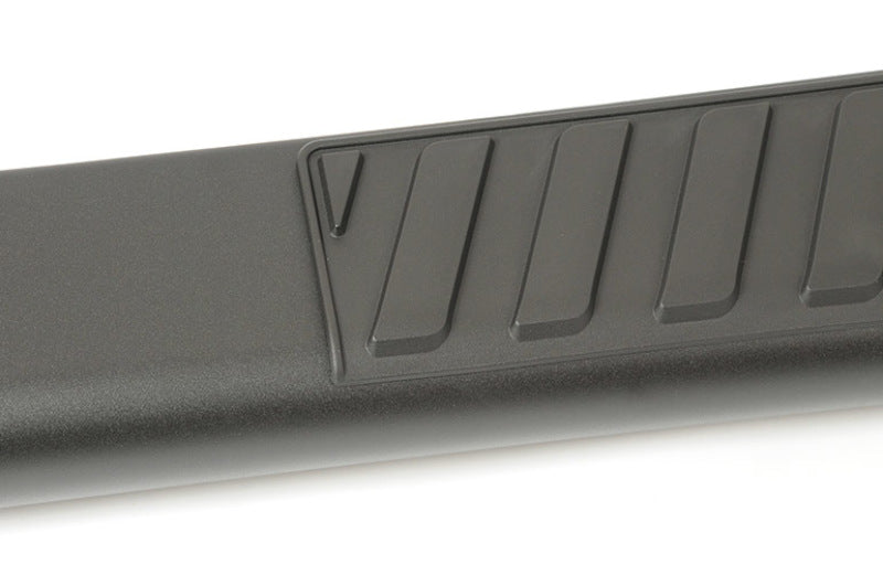 Dee Zee 99-23 Chevrolet/GMC/Dodge/Ford Full Size Truck Tubes - 6In Oval - Black Steel (CrewCab)