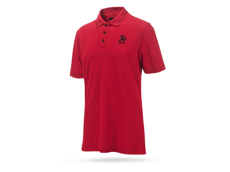 Akrapovic Corpo Polo Red Mens - XL