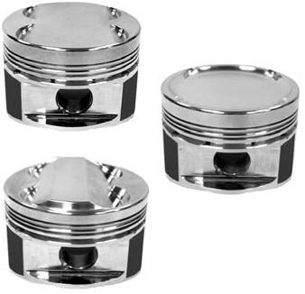 Manley 94-01 Acura Integra GSR (B18C1) 81.5mm +.5mm Oversize Bore 9.0:1 Dish Piston Set with Rings