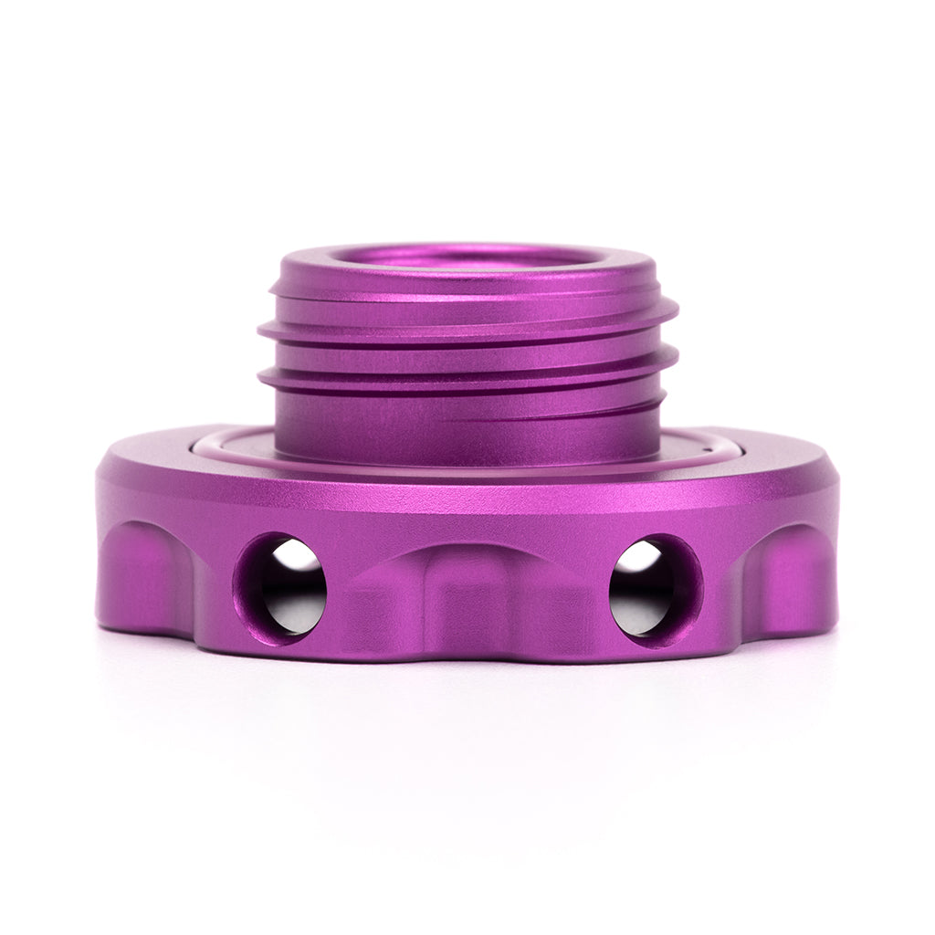 Podium Oil Cap in Satin Purple for Hondas/Acuras