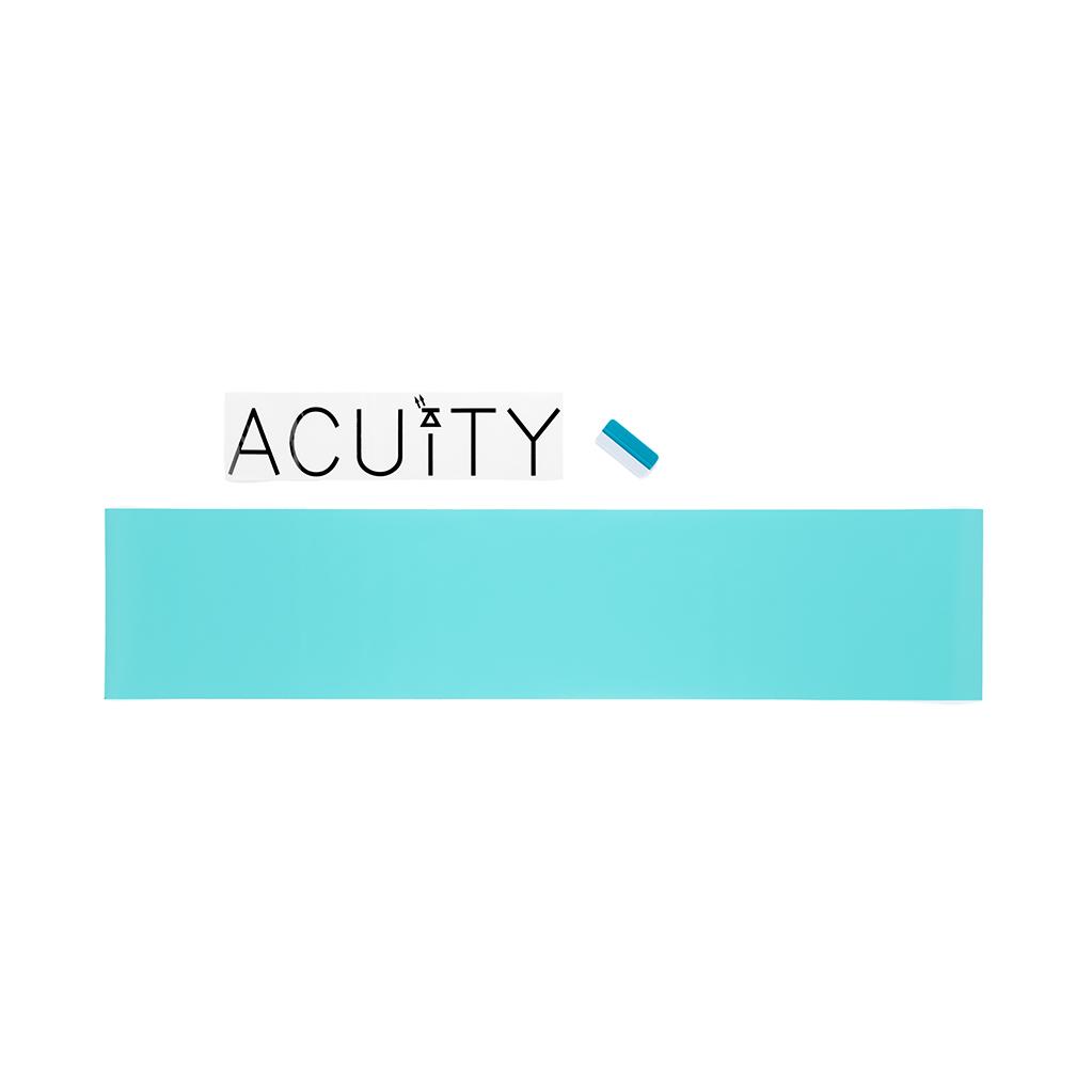 ACUiTY Instruments - Matte Teal Windshield Banner - 1953-TEL