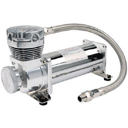12 Volt Compressor; Viair; 480C Compressor; 200 PSI; Chrome;