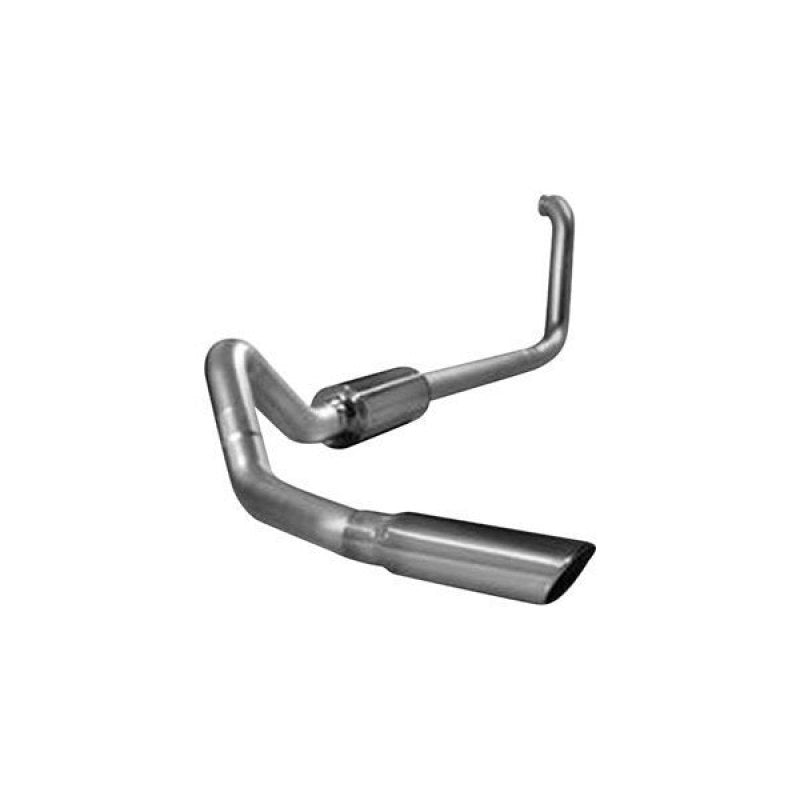 Diamond Eye Tail Pipe 4in 2ND SEC SEC TB SGL AL FORD 7.3L E-SERIES VAN 98-03