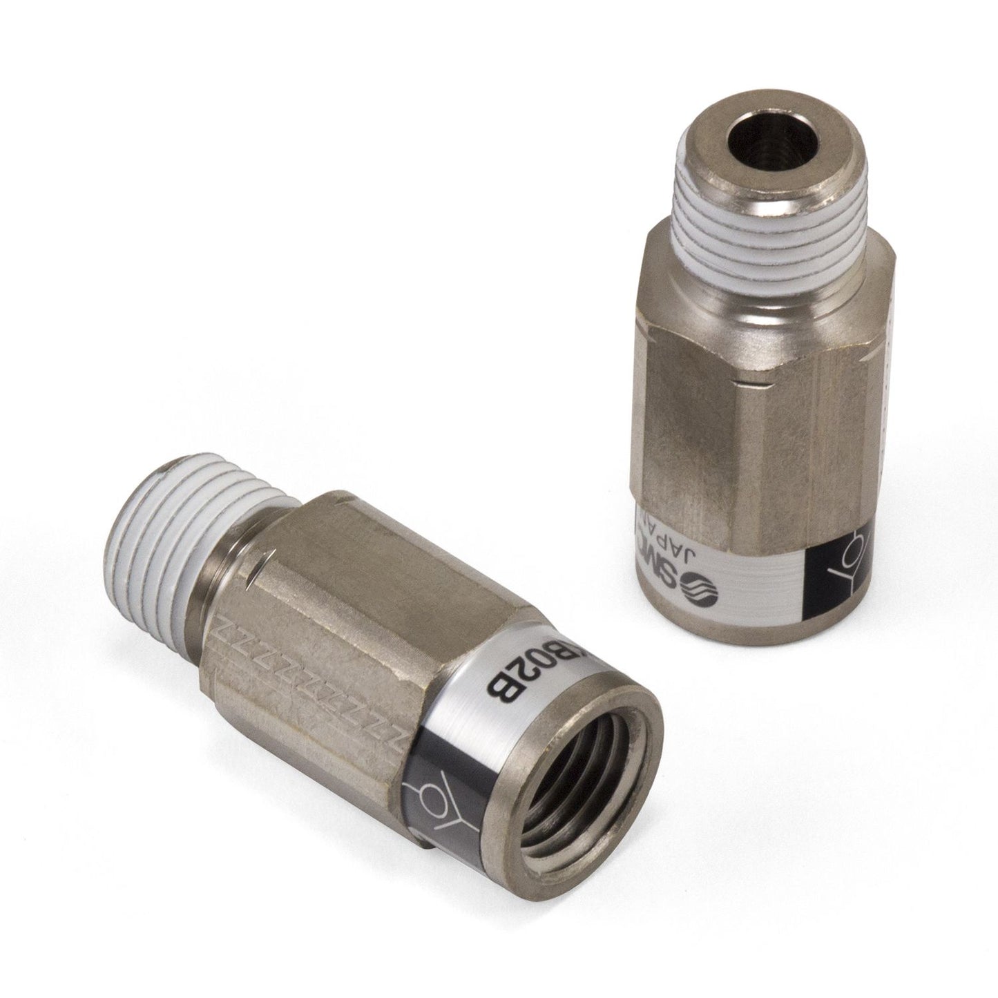 Check Valve - 1/4 in. FNPT x 1/4 in. MNPT - SMC # AKB02B-N02S