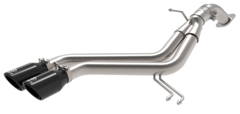 aFe Takeda 13-17 Hyundai Veloster L4-1.6L 2-1/2in 304 SS Axle-Back Exhaust w/ Black Tips