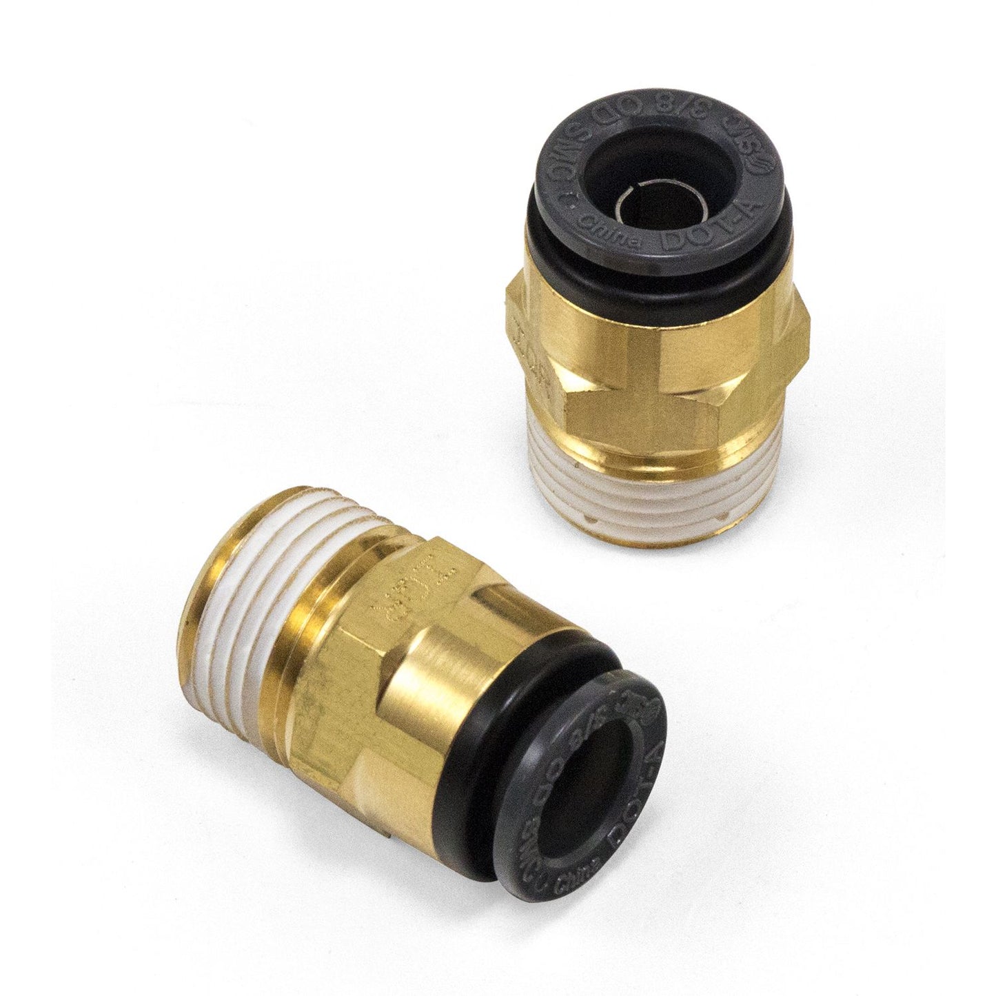 Straight Male - 3/8 in. MNPT x 3/8 in. PTC - DOT - SMC # KV2H11-36S