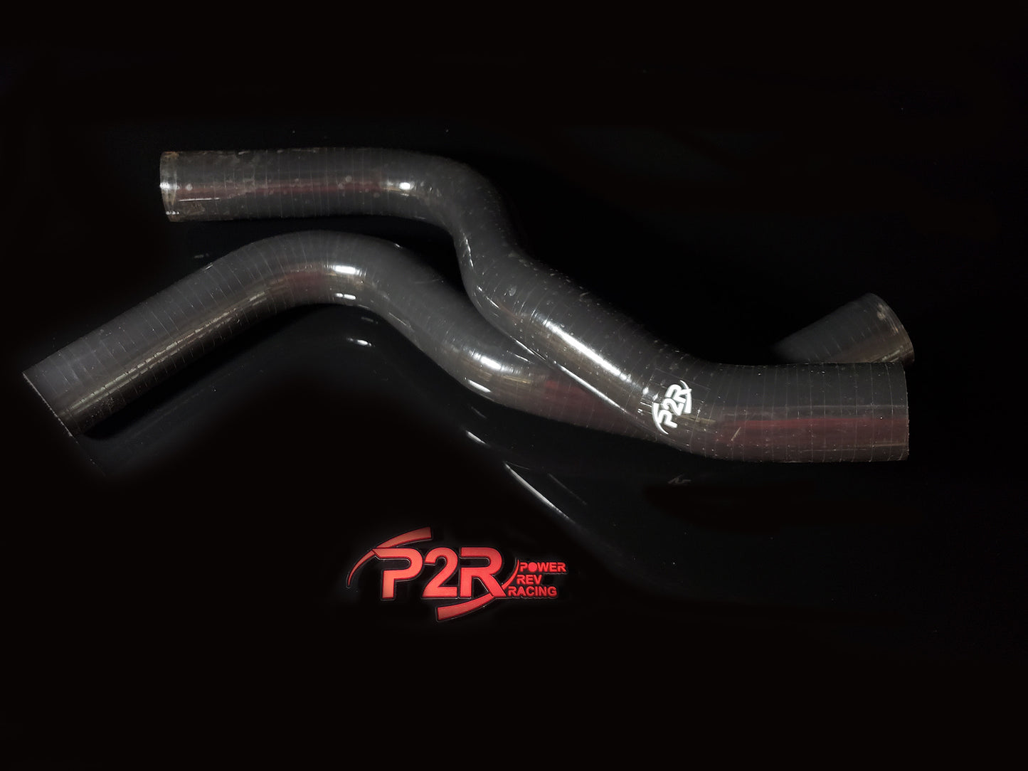 P2R PowerRevRacing - BLACK Silicone Radiator Hoses - 2003-07 Accord V6 Auto & Manual - RHK002B