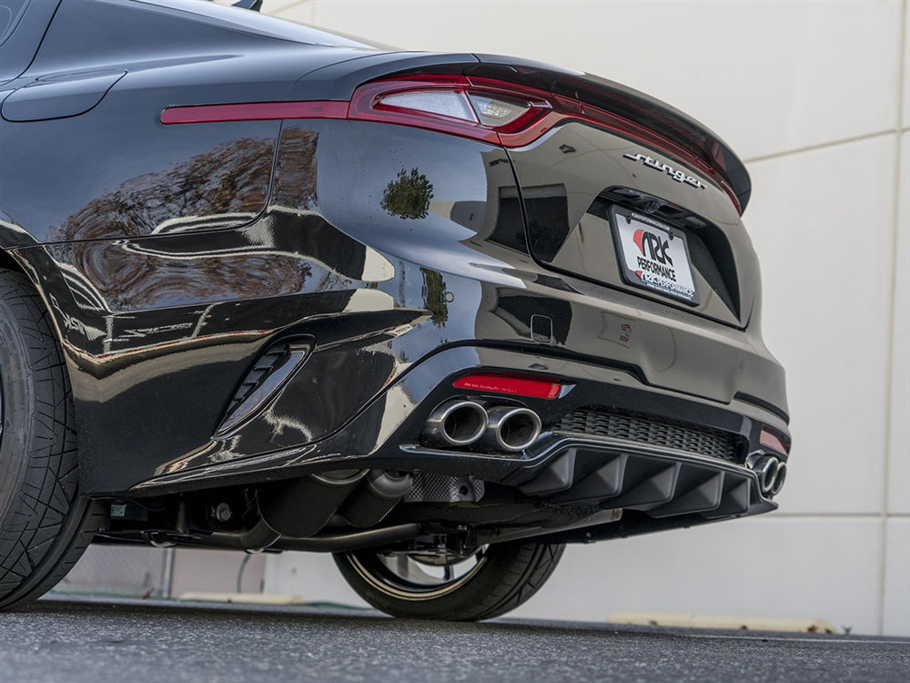 ARK Performance - GRiP Catback Exhaust System - 2018+ Stinger 3.3TT GT/GT1/GT2 - SM0804-0118G