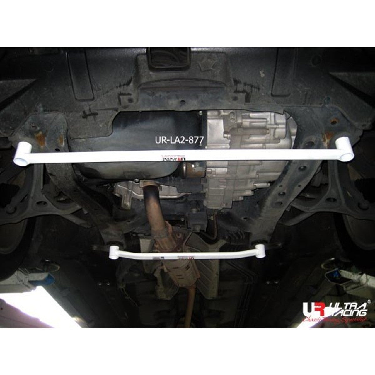 Ultra Racing - 2pt Front Lower Brace - 03-07 Accord (CM5) - UR-LA2-877