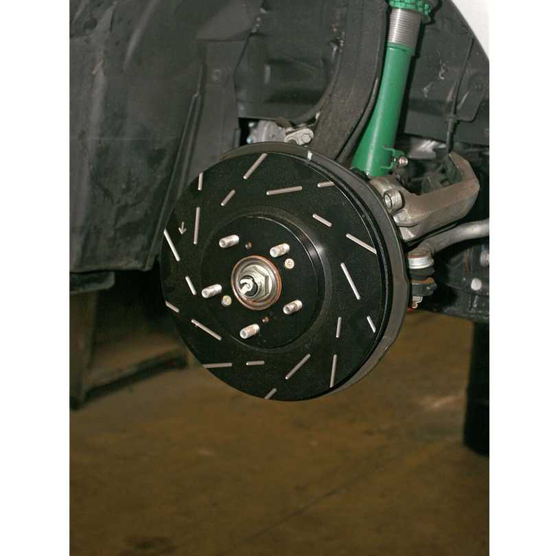 EBC Brakes - USR Sport Slotted Rotors - REAR PAIR - 2008-17 Accord EX Touring Sport (NOT LX) - USR7440