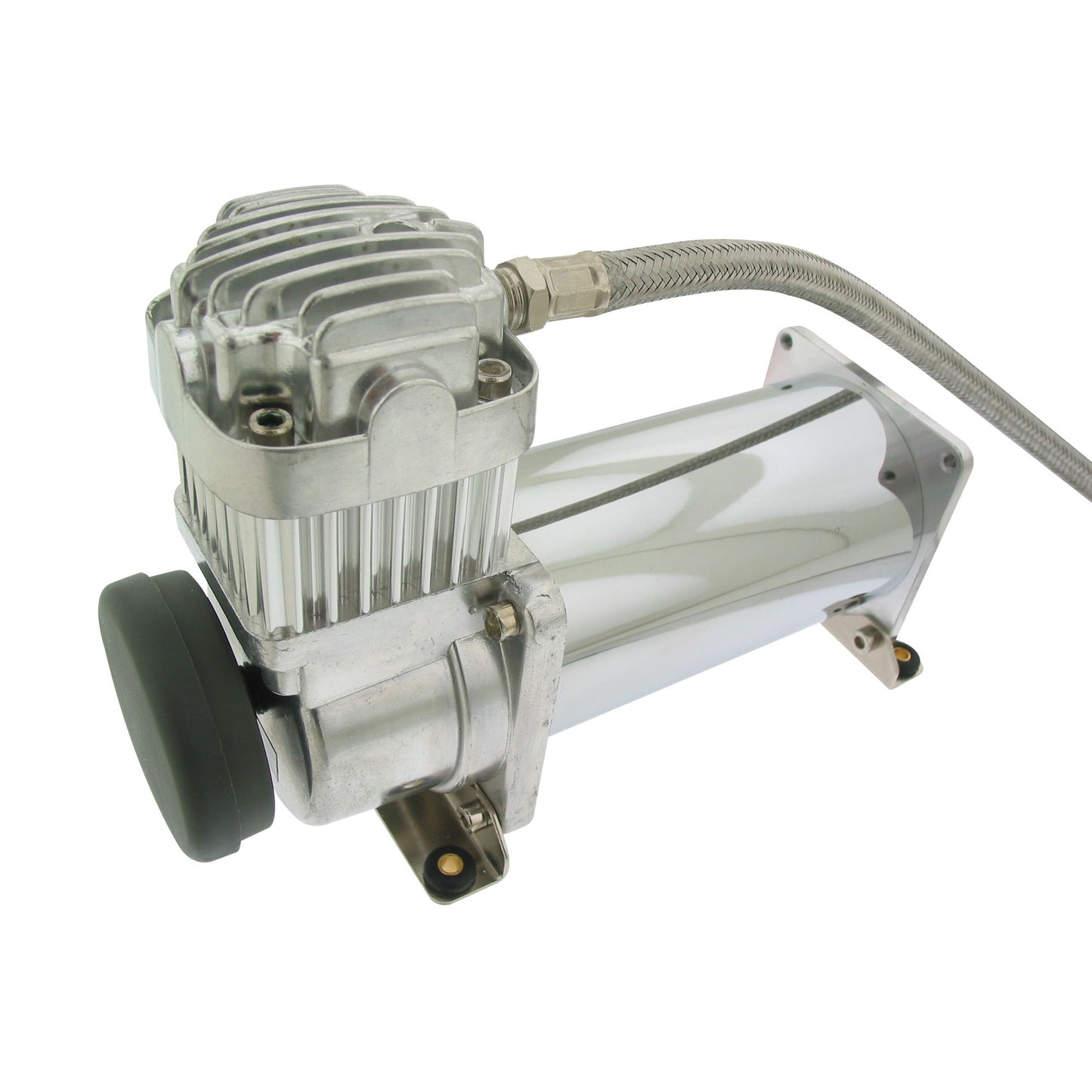 12 Volt Compressor; Viair; 380C Compressor; 200 PSI; Chrome;