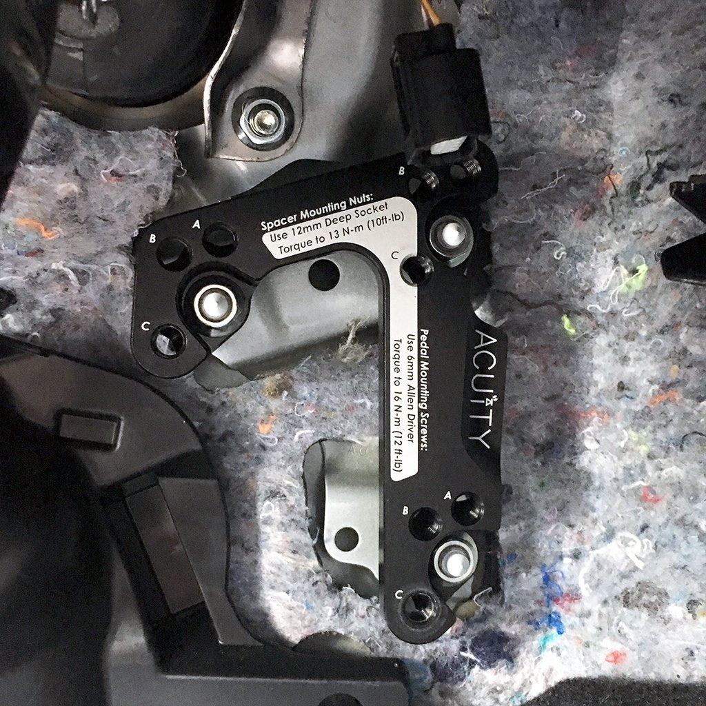 ACUITY Instruments - Throttle Pedal Spacer for the Left-Hand-Drive Vehicles - 1919