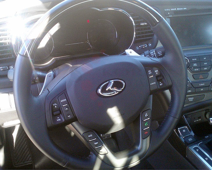 LODEN Carbon/Stainless Metal Skin "K" Overlay Emblem Sets