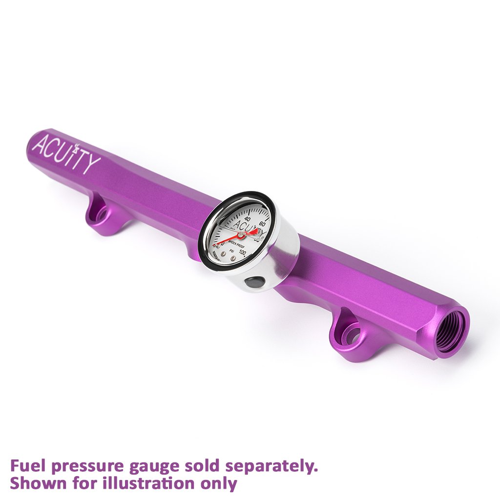 ACUITY Instruments - K-Series Fuel Rail in Satin Purple Finish - 1913-PPL