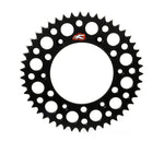 Renthal 04-16 Honda CRF250X/ 87/90-91 CR250R/ 2004 CR125R Rear Grooved Sprocket - Blk 520-53P Teeth