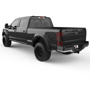 EGR 2017 Ford Super Duty Bolt-On Look Color Match Fender Flares - Set - Shadow Black