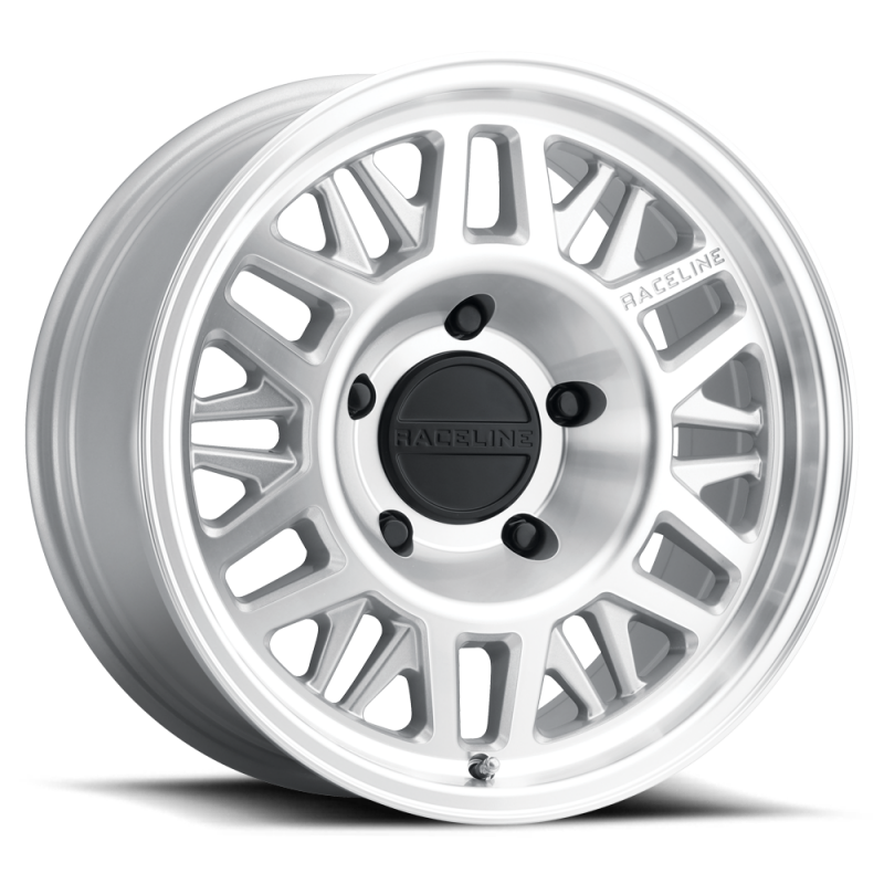 Raceline 451MC Ryno TR Trailer 12x4in / 5X4.5 BP / 0mm Offset / 3.19mm Bore - Machined CC