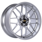 BBS RG-R 19x10 5x120 ET25 PFS Diamond Silver Wheel -82mm PFS/Clip Req