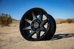 ICON Rebound 17x8.5 5x150 25mm Offset 5.75in BS 110.1mm Bore Double Black Wheel