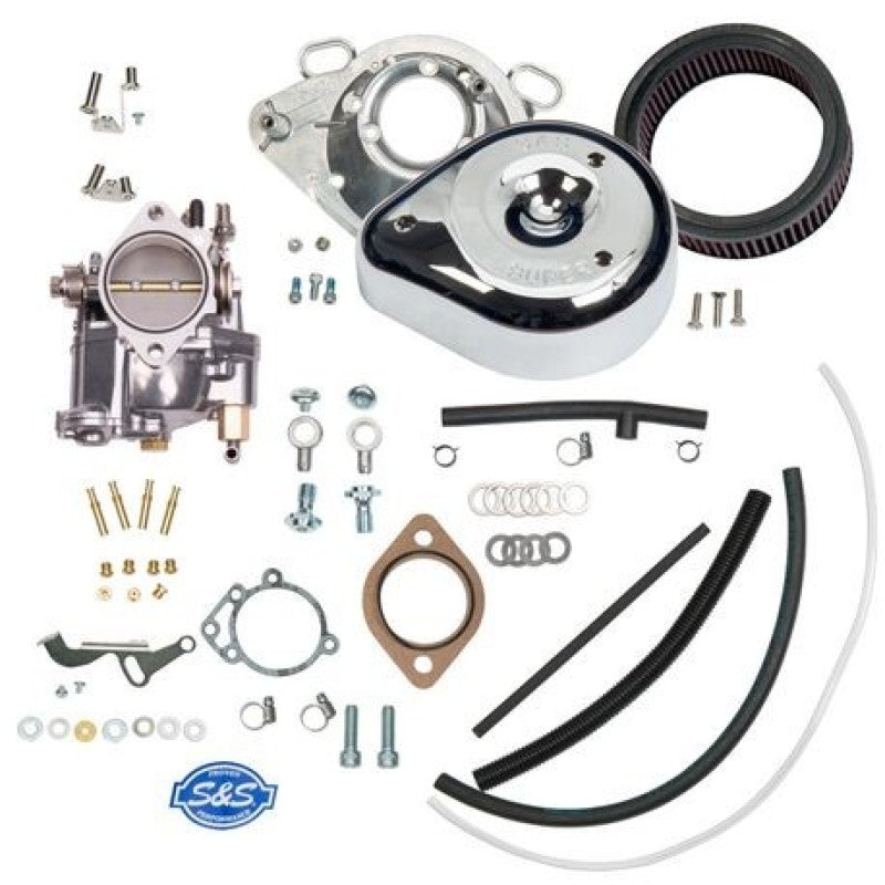 S&S Cycle 93-99 BT Super G Partial Carburetor Kit w/o Manifold & Mounting Hardware