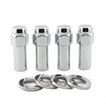 McGard Hex Lug Nut (X-Long Shank - 1.365in.) 7/16-20 / 13/16 Hex / 2.27in. Length (4-Pack) - Chrome