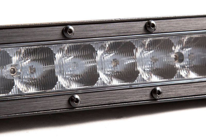 Diode Dynamics 30 In LED Light Bar Single Row Straight Clear Combo Each Stage Series