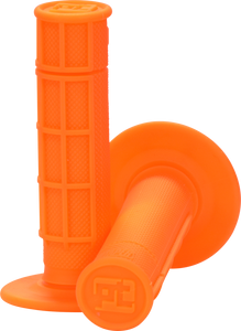 ProTaper 1/2 Waffle Grips - Neon Orange