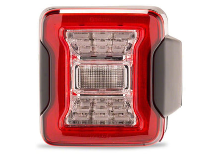 Raxiom 07-18 Jeep Wrangler JK LED Tail Lights- Clear Housing- Clear Lens