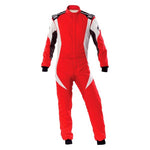 OMP First Evo Overall Red/White - Size 62 (Fia 8856-2018)