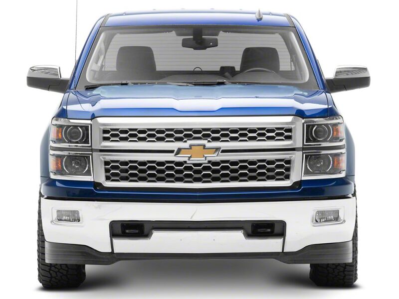 Raxiom 14-15 Chevrolet Silverado 1500 OE Projector Headlights/Chrome Trim- Black- Clear Lens