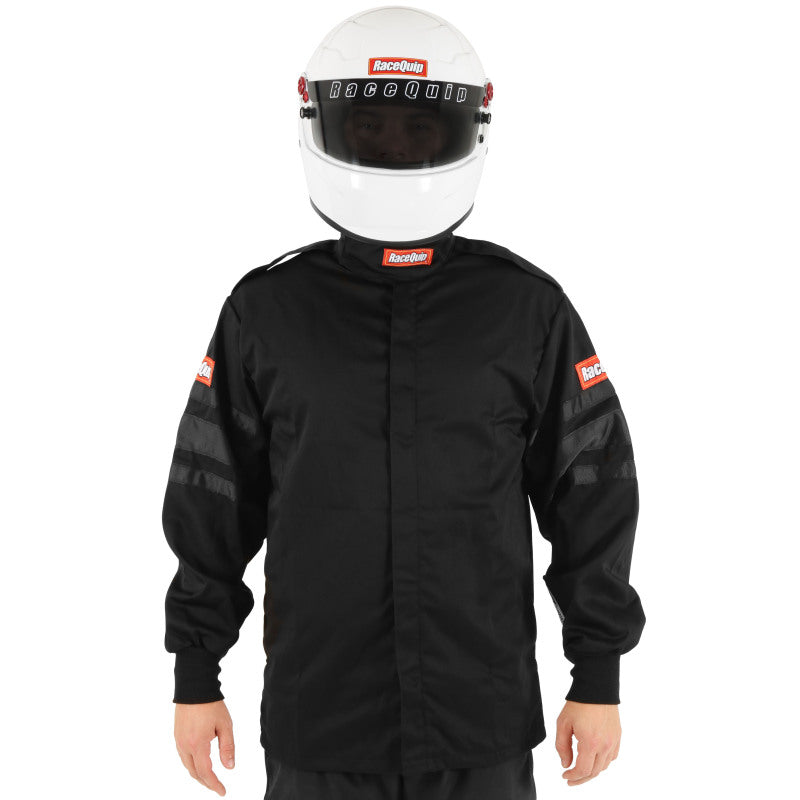 RaceQuip Black SFI-1 1-L Jacket - 5XL