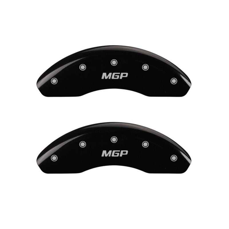 MGP 2 Caliper Covers Engraved Front MGP Black Finish Silver Char 2018 Ram Promaster City