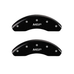 MGP 2 Caliper Covers Engraved Front MGP Black Finish Silver Char 2018 Ram Promaster City