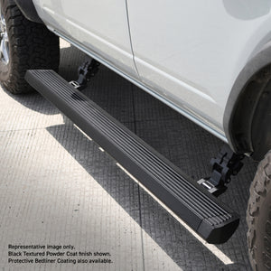 RealTruck 18-24 Jeep Wrangler 2dr VoltStep Electric Running Board Kit (No Drill) - Tex. Blk