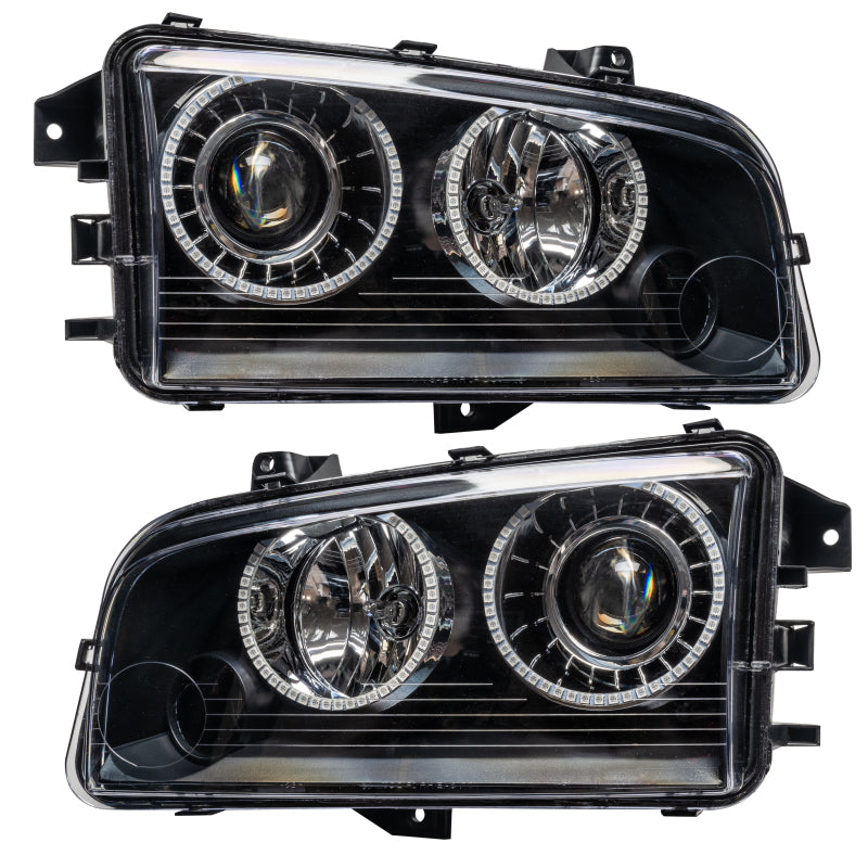 Oracle 08-10 Dodge Charger SMD HL (HID) - ColorSHIFT w/ Simple Controller