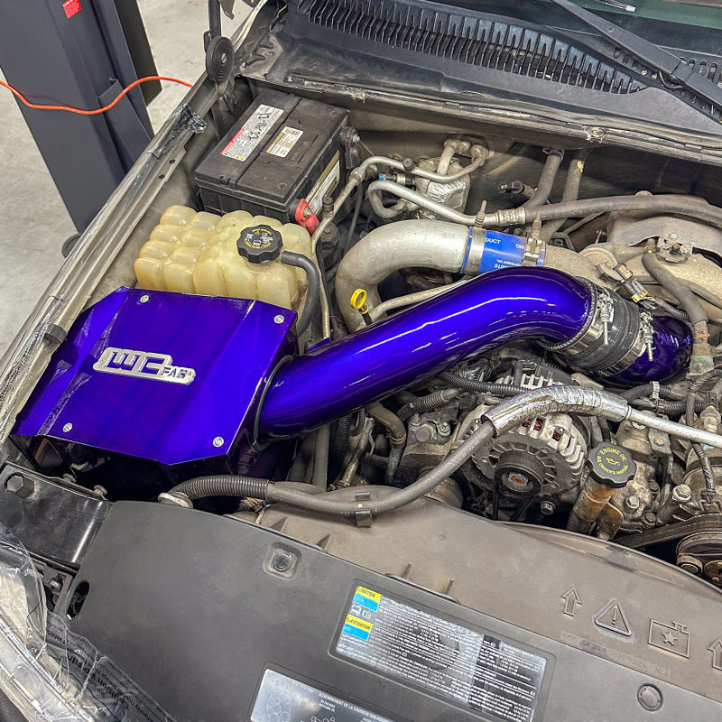 Wehrli 01-04 Duramax LB7 4in High Flow Intake Horn - Sparkle Granny Smith