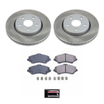 Power Stop 08-12 Jeep Liberty Front Semi-Coated Rotor Kit