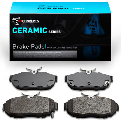 R1 12-14 Ford Mustang Rear Ceramic Brake Pads