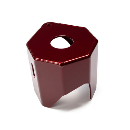 Wehrli 17-26 Ford Power Stroke 6.7L Power Steering Reservoir Cover - Candy Red