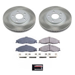 Power Stop 98-02 Pontiac Firebird Front Semi-Coated Rotor Kit